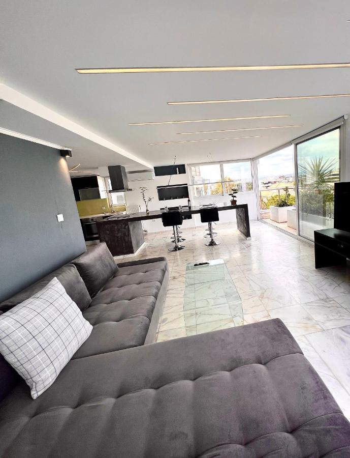 Citycenter Penthouse Mini Private Pool With Hydromassage And Great Town View Атина Екстериор снимка